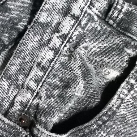 Vintage 80s Levi's 501 Red Tab Button Fly Acid Wash Jeans - Picture 4 of 8